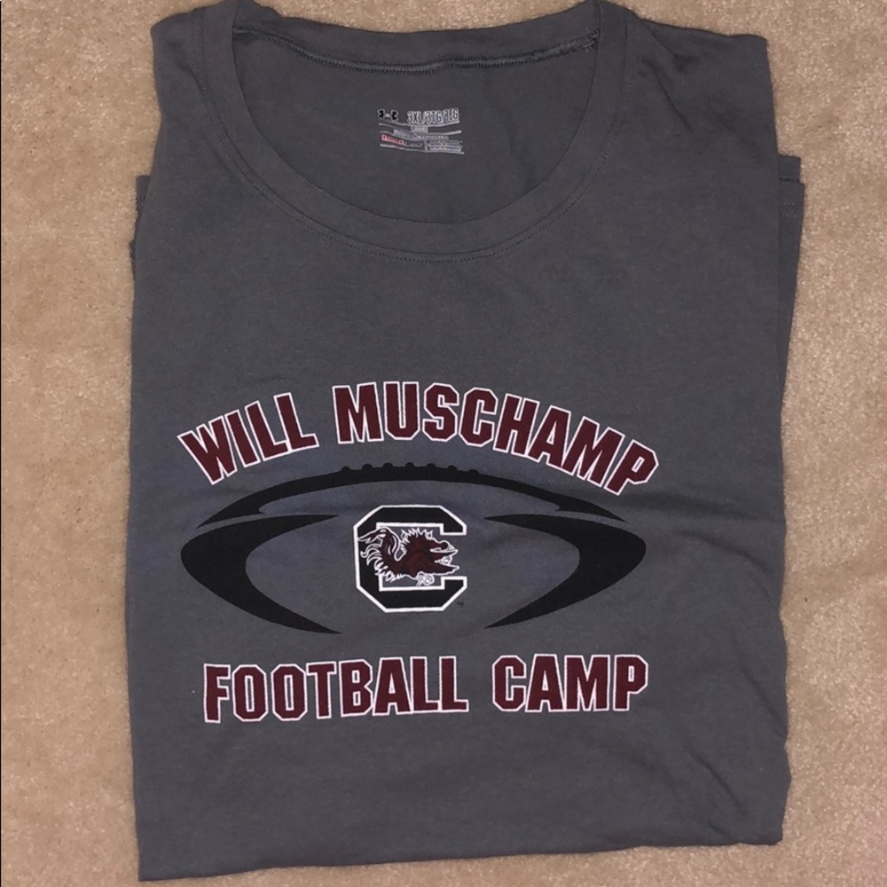 Will Muschamp Football Camp Gamecocks Shirt